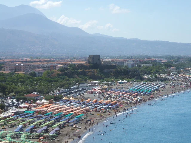 Scalea: veduta del litorale