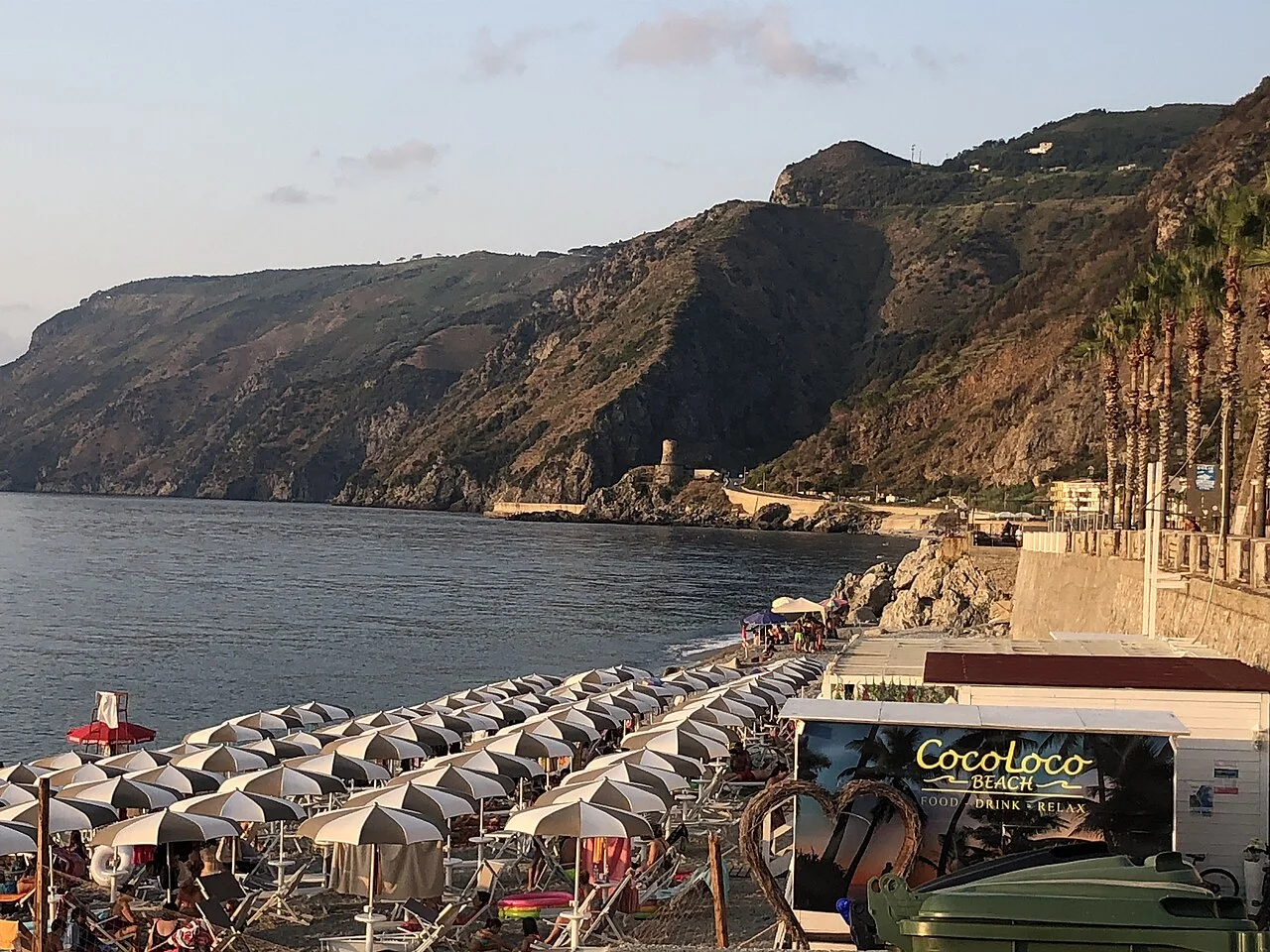 Bagnara Calabra: veduta del litorale
