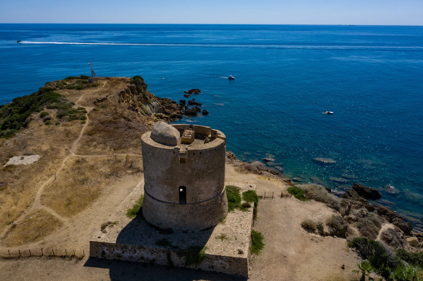 Isola di Capo Rizzuto: veduta del litorale