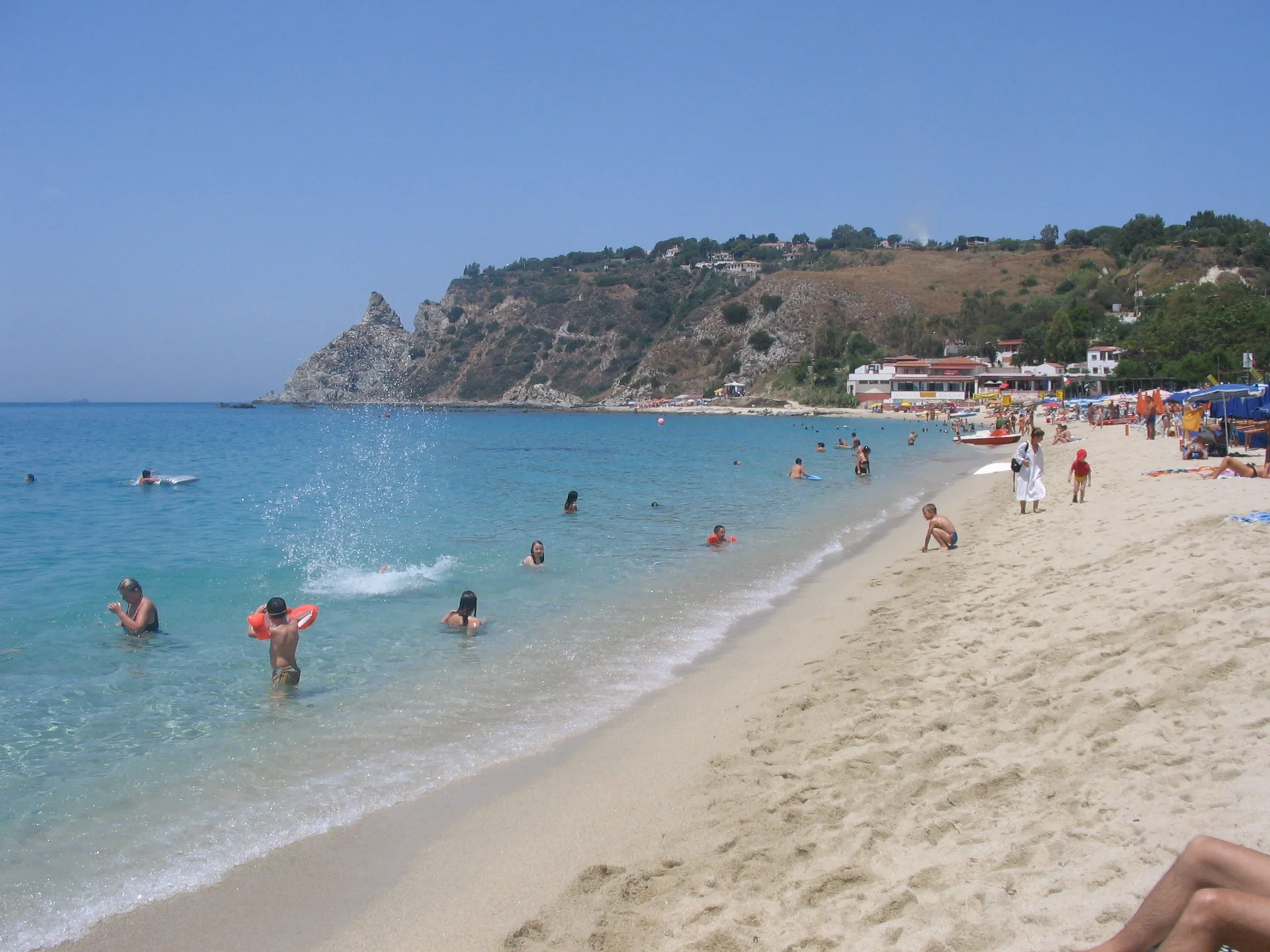 Spiaggia di Grotticelle: uno scorcio della spiaggia