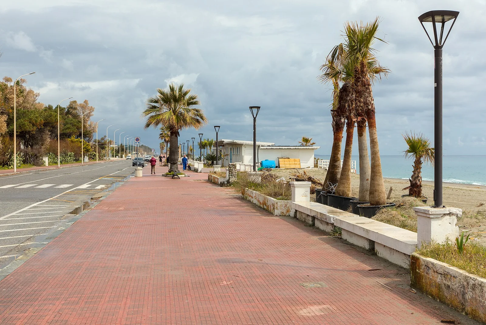 Locri (Calabria, Italy) - The seaside walk